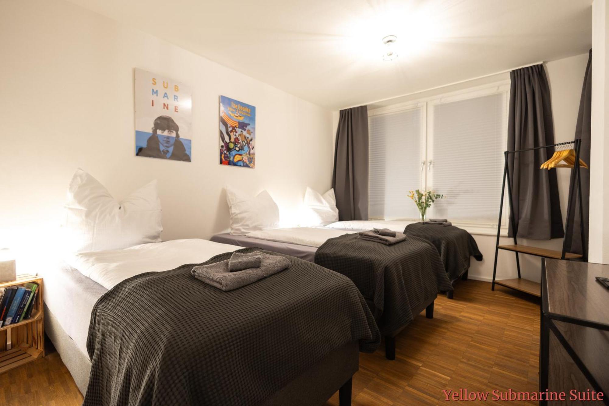 Ko-Living - Beatles Und Banksy Suites & Studios Am Eselsbrunnen - Altstadt - Kueche Halle  Exterior foto