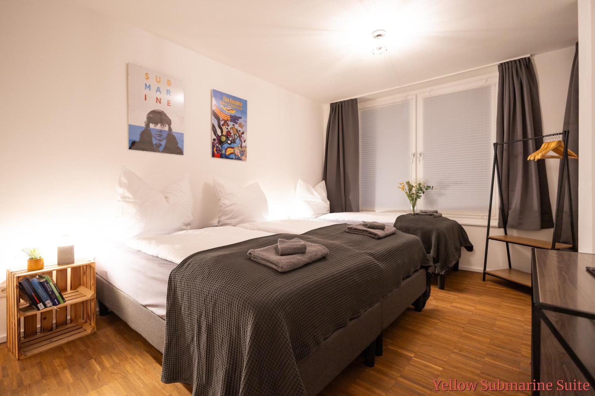Ko-Living - Beatles Und Banksy Suites & Studios Am Eselsbrunnen - Altstadt - Kueche Halle  Exterior foto